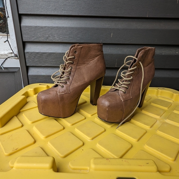 Platform ankle boots - Picture 4 of 4